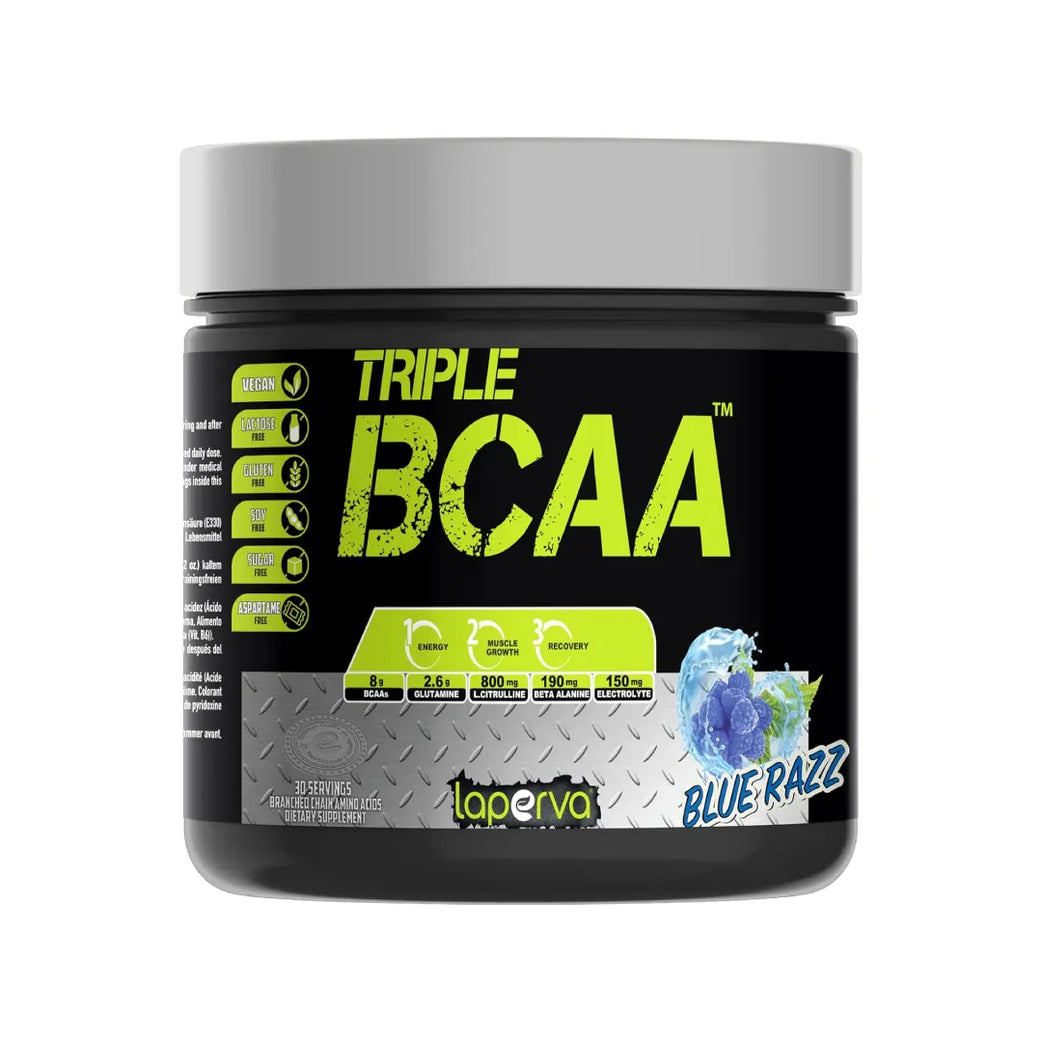 Laperva Triple BCAA Powder Blue Razz Flavour 420g Serv 30