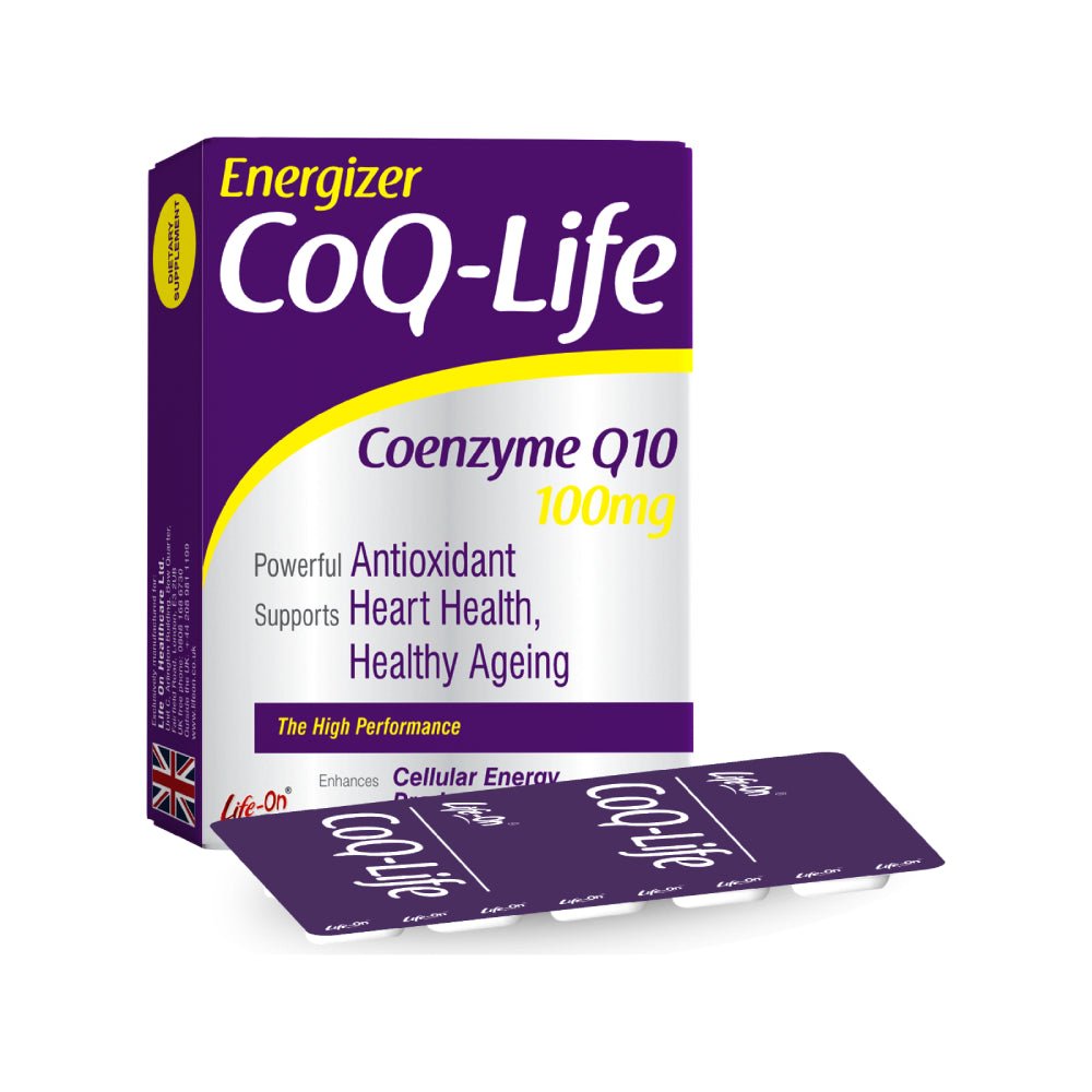 LIFE ON ENERGIZER COQ LIFE 100MG TAB 30s