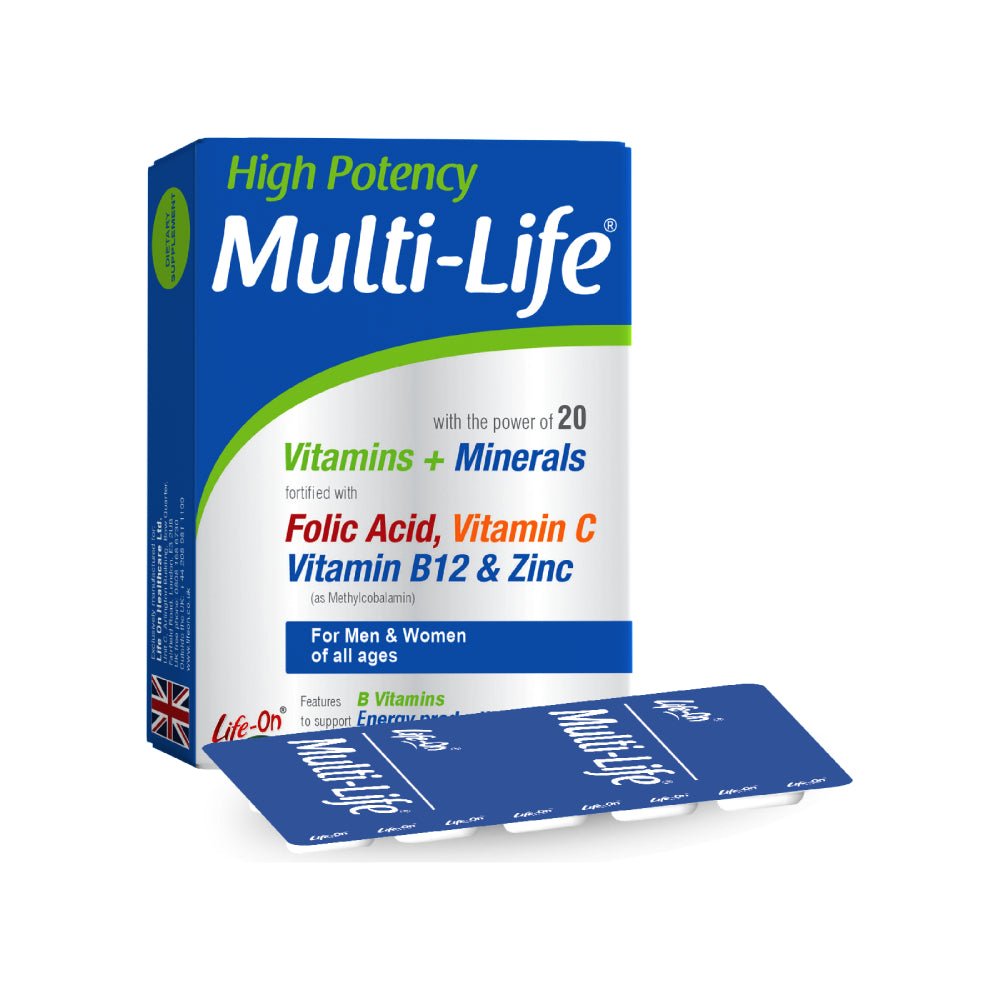 الحياة على أقراص متعددة عالية الفعالية 30 قرصًا