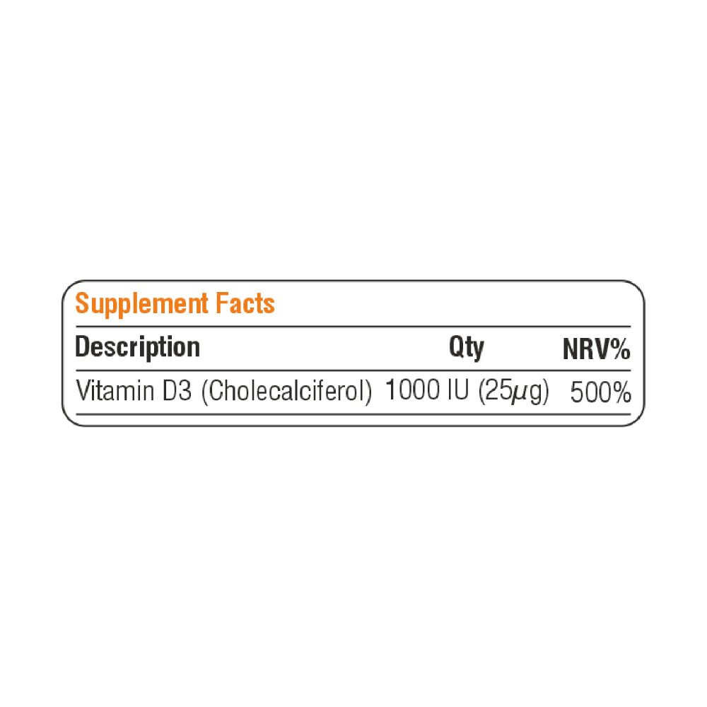 Life On Vit D3-life 1000 IU Tab 60s – Med7 Online