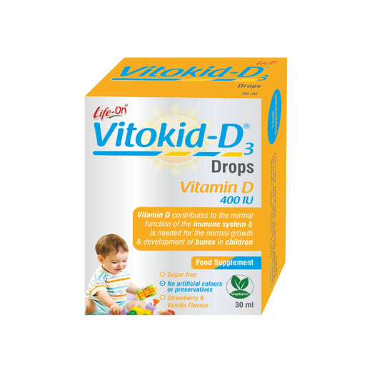Life On Vitokid-D3 400 IU Drops 30 ml