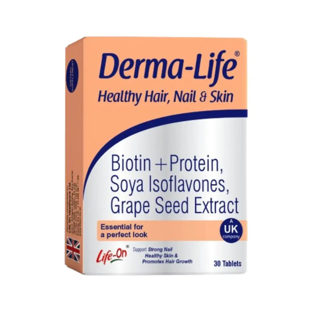 Life On Derma Life 30 Tablets for skin health, nourishment, and overall wellness