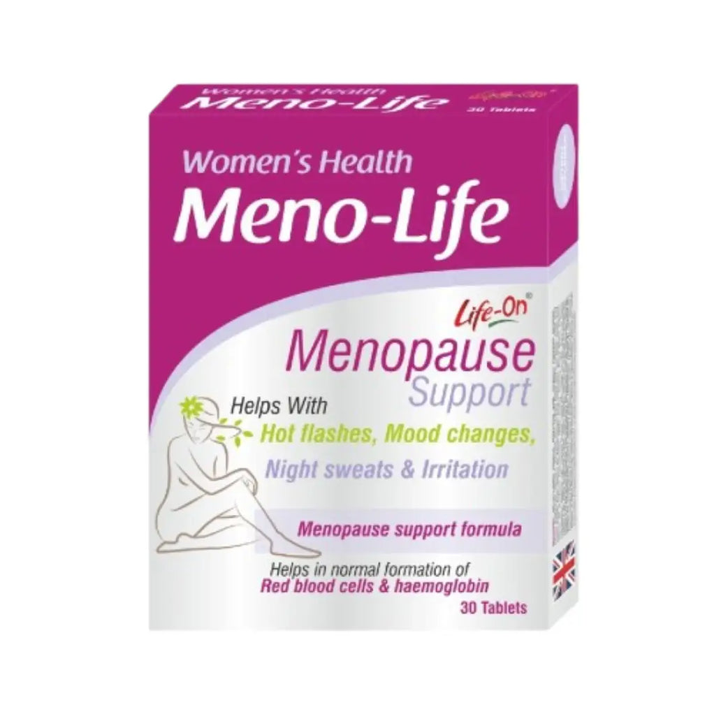 Life On Meno Life Tablets 30s – daily supplement for women’s midlife wellness