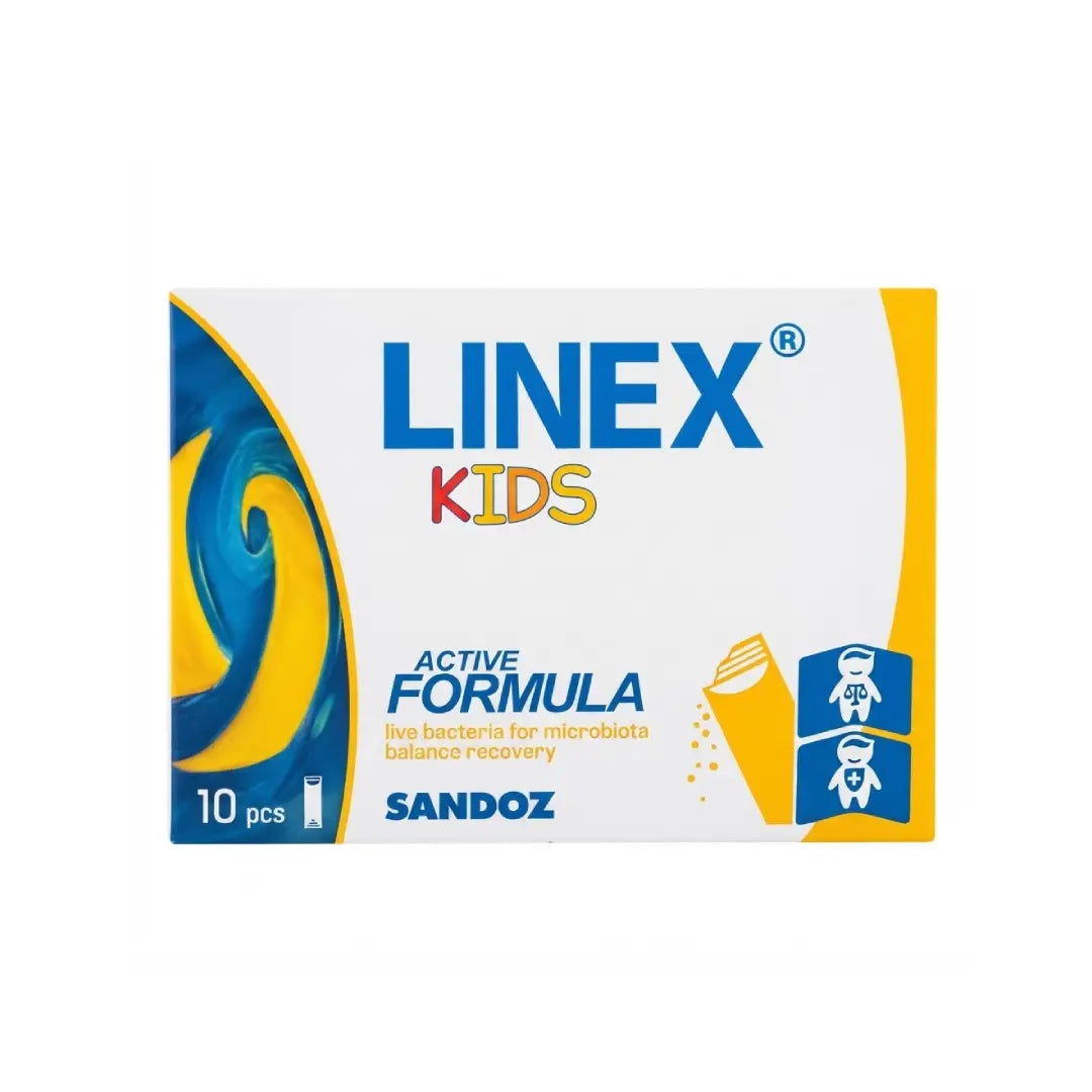 Linex Kids 100mg Sachets 10s – Probiotic Supplement for Children
