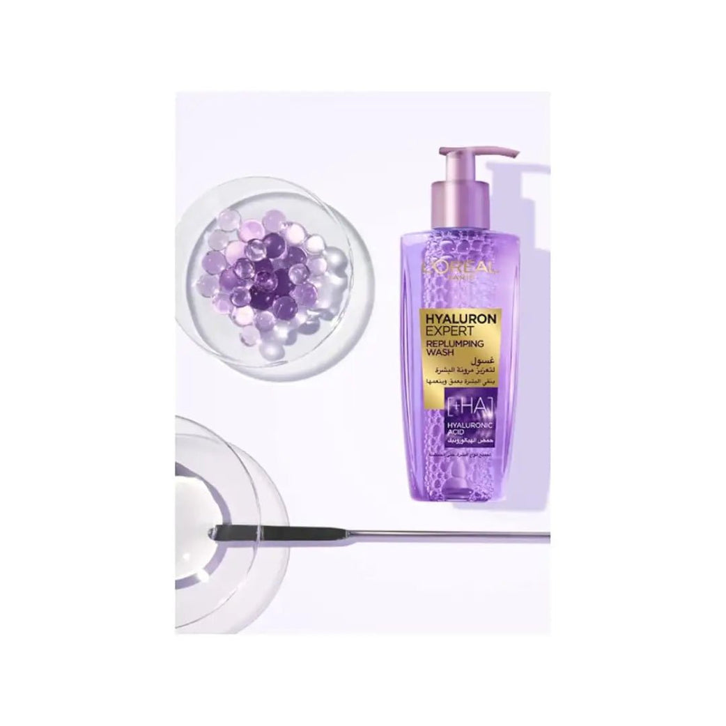 Loreal Hyaluron Expert Replumping Gel Wash 200ML