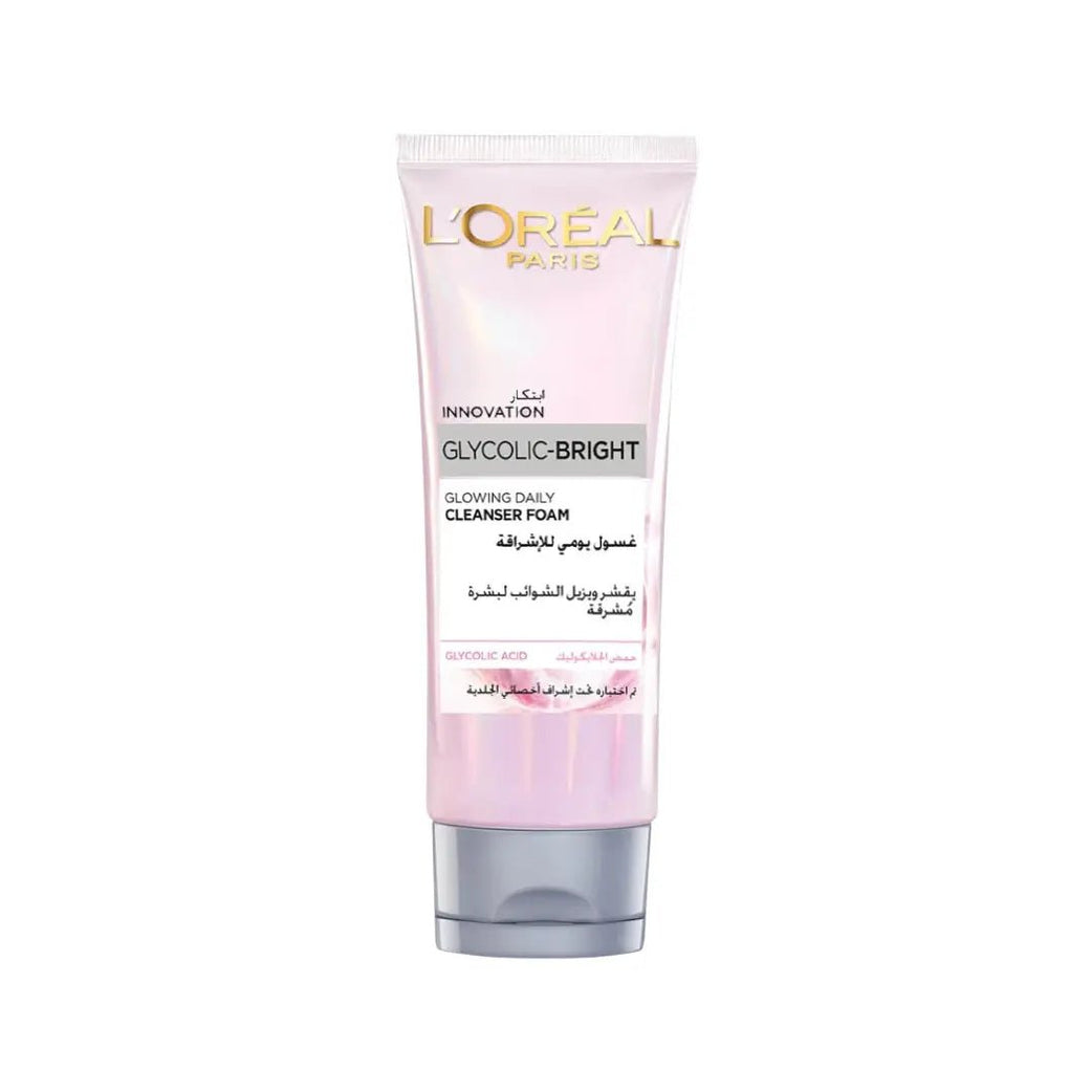 Loreal Glycolic Bright Daily Cleanser Foam 100ML