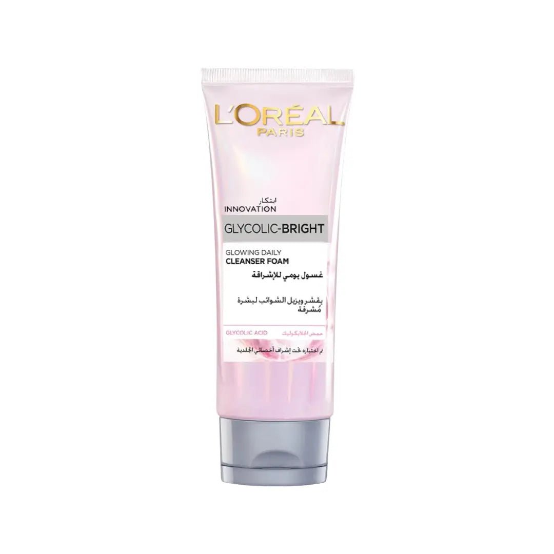 Loreal Glycolic Bright Daily Cleanser Foam 100ML