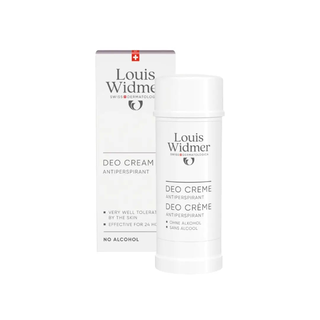 Fragrance-free Louis Widmer Deo Cream 40ml for sensitive skin