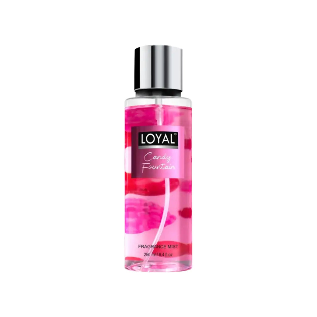 Loyal Candy Fountain Mist 250ml fragrance mist bottle