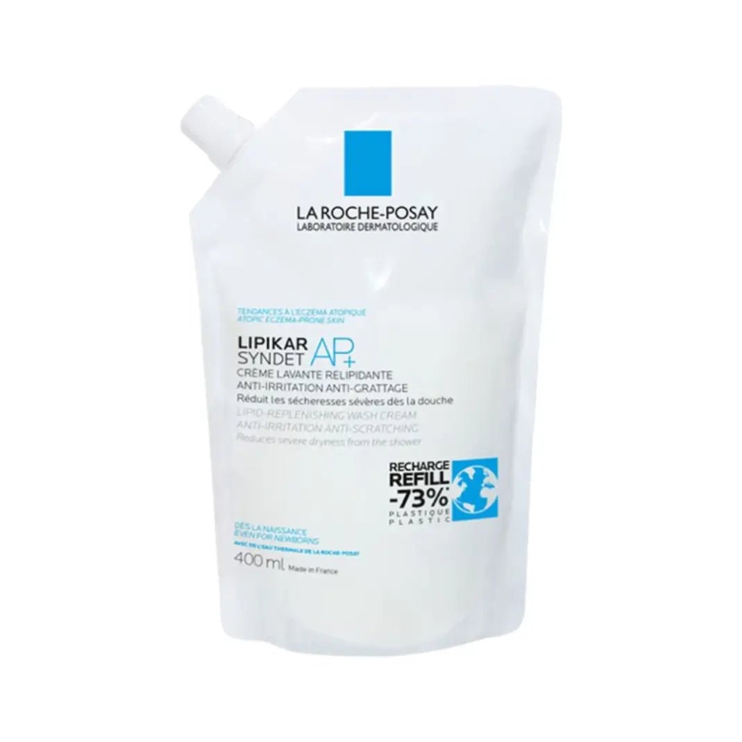 LA Roche Posay Lipikar Refill Syndet AP+ Wash Cream 400ML