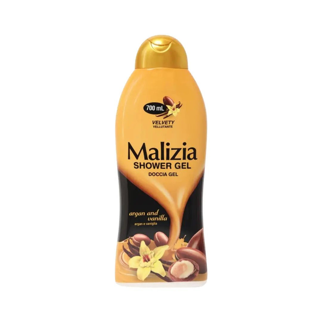 MALIZIA Shower Gel Argan and Vanilla 400ml/700ml