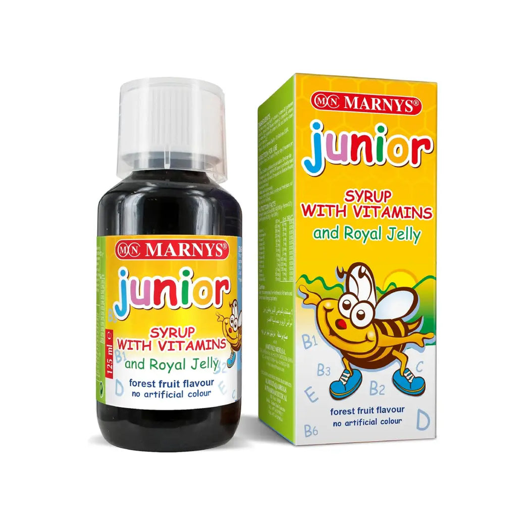 MARNYS Junior Syrup Forest Fruit 125ml – Children's Multivitamin & Mineral Syrup