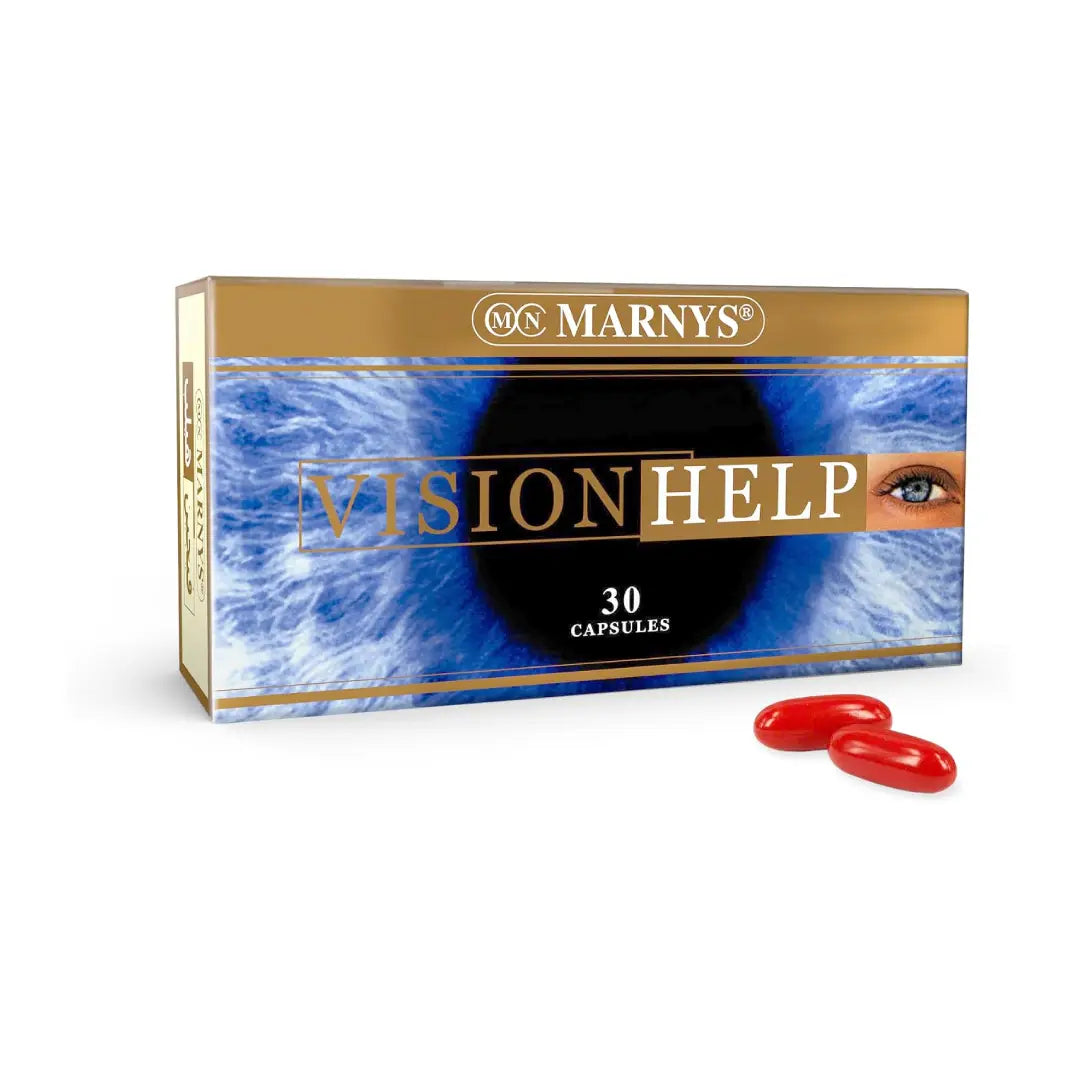 MARNYS Vision Help Capsules 30s – Lutein, Zeaxanthin & Bilberry Eye Support