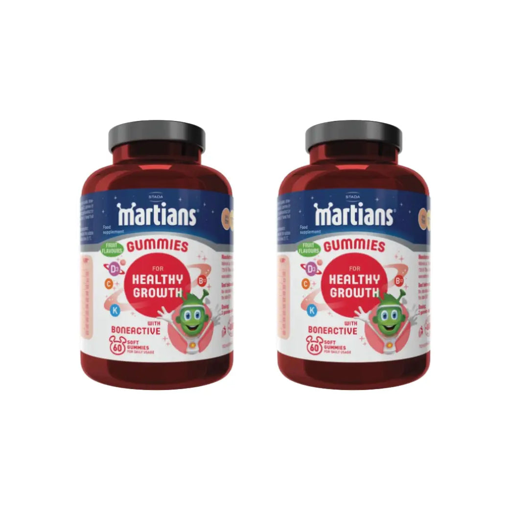 Martians Gummies Healthy Growth with Boneactive 60s 1+1