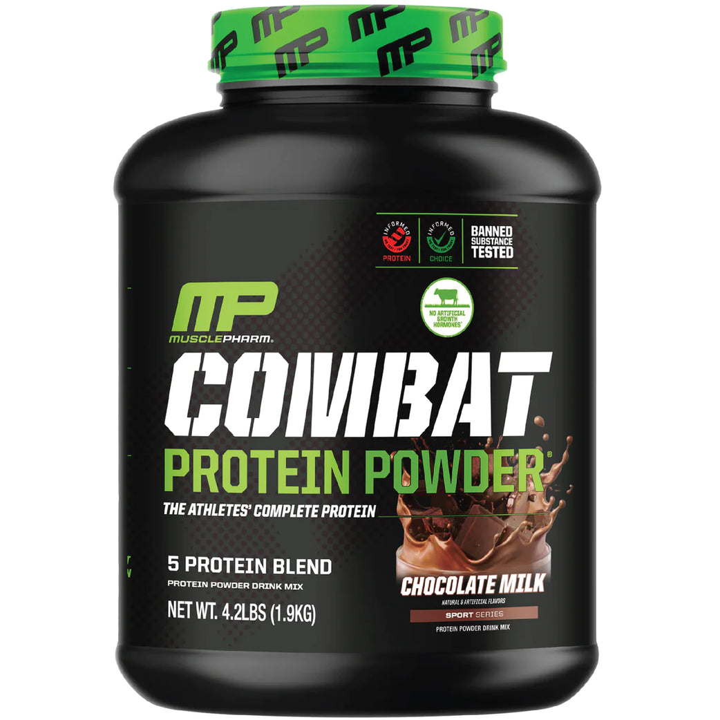 MusclePharm Combat Protein Powder Chocolate Milk 4 lbs