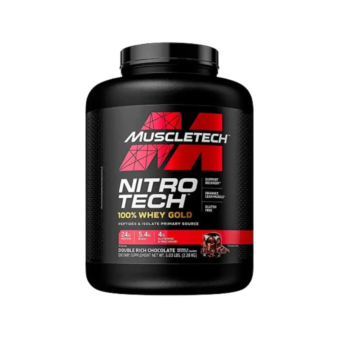 MUSCLETECH NITROTECH WHEY GOLD 5LBS SERV 69
