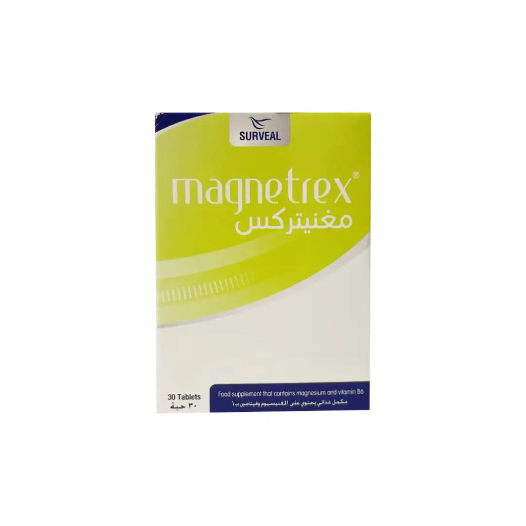 Magnetrex Tab 30s product packaging front view