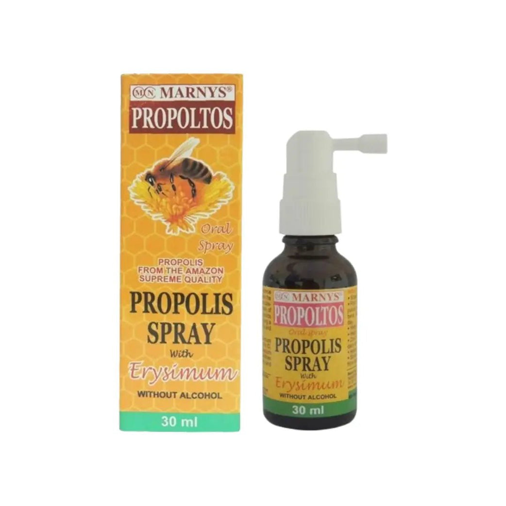 Marnys Propolsaft Propolis Syrup 30ml natural honey thyme menthol throat comfort