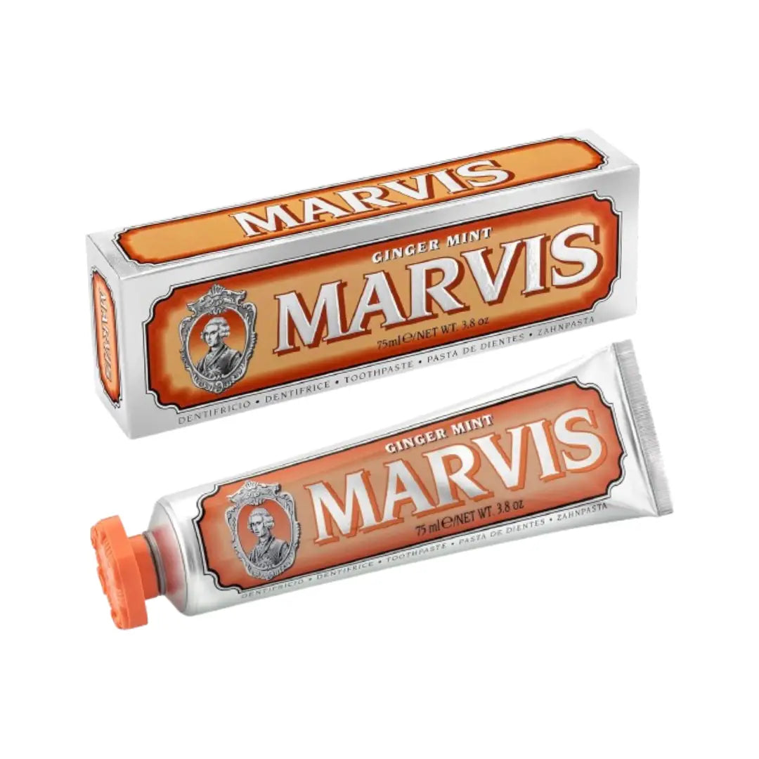 Marvis Ginger Mint Toothpaste 75ml – Refreshing Mint Toothpaste for Daily Oral Care