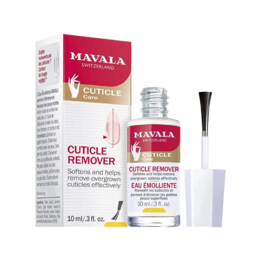 Mavala Cuticle Remover 10ml | Nail Care Solution for Softening & Easy Cuticle Removal