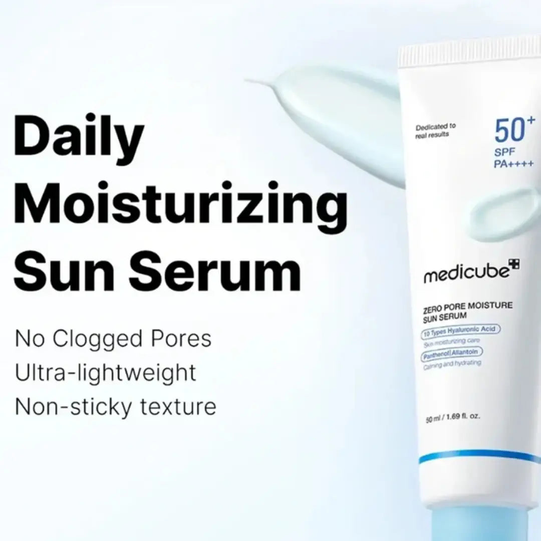Medicube Zero Pore Moisture Sun Serum SPF50+ 50ml