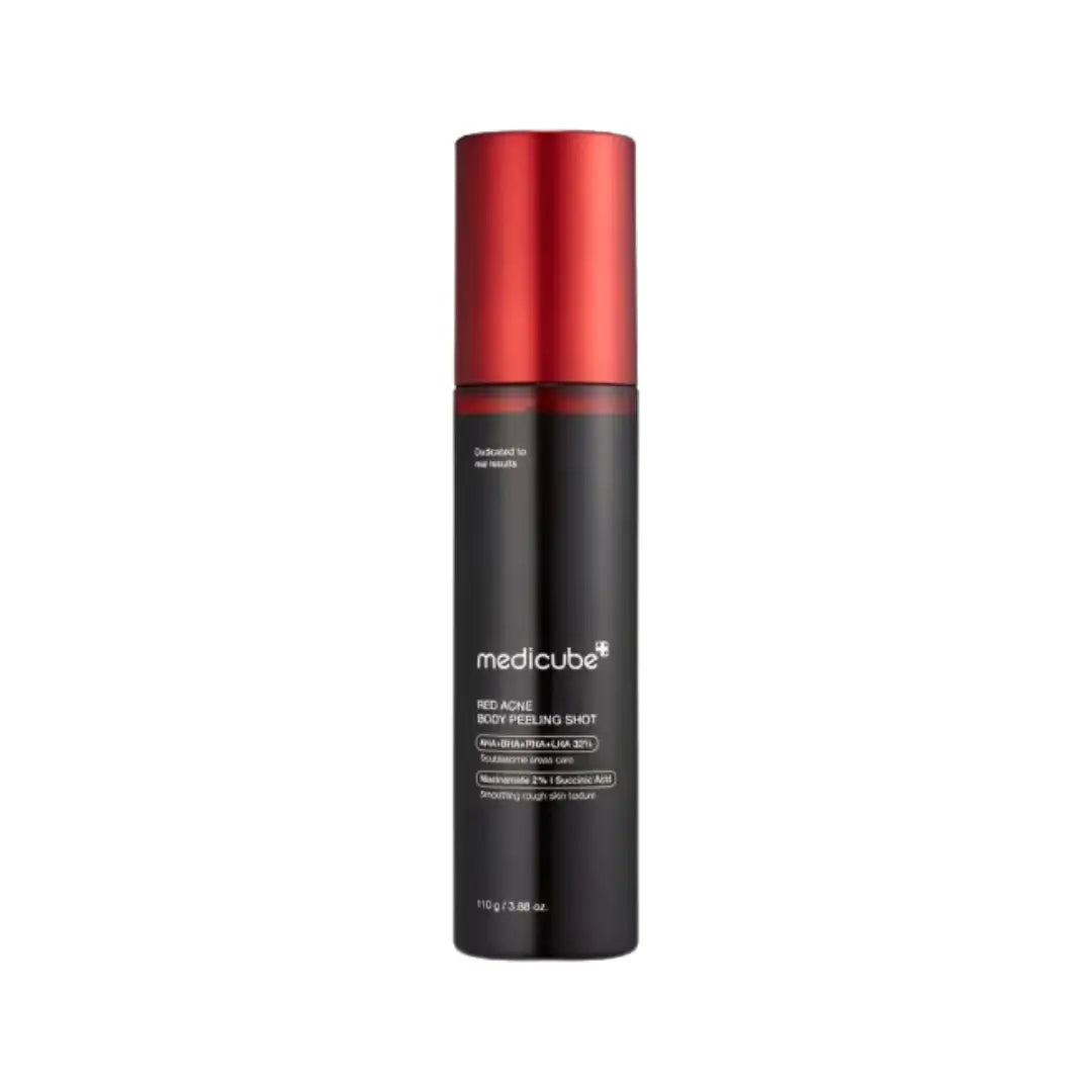 Medicube Red Acne Body Peeling Shot 110g – Exfoliating Body Treatment for Smooth Skin