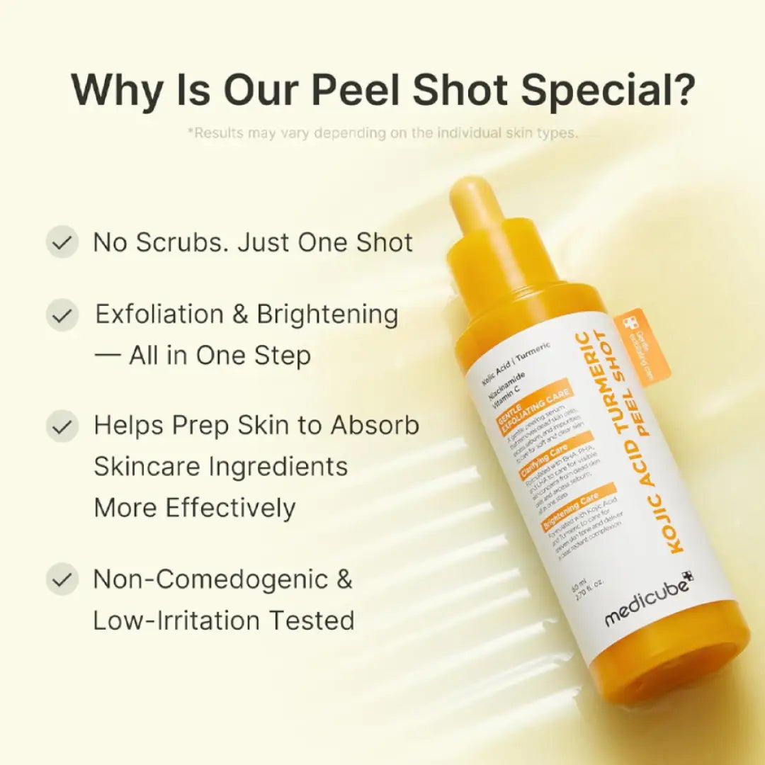Medicube Kojic Acid Turmeric Peel Shot 80ml