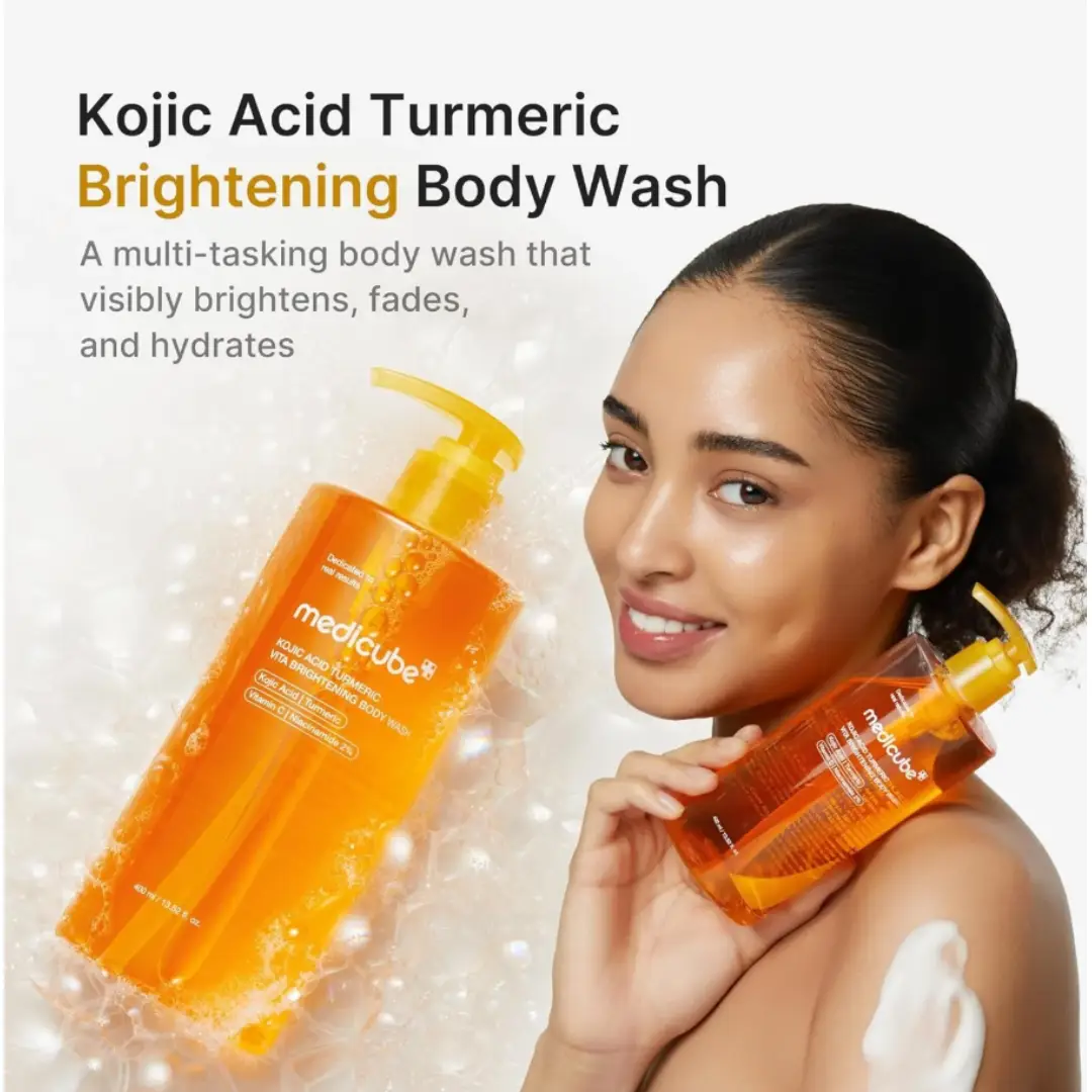 Medicube Kojic Acid Turmeric Vita Brightening Body Wash 400ml