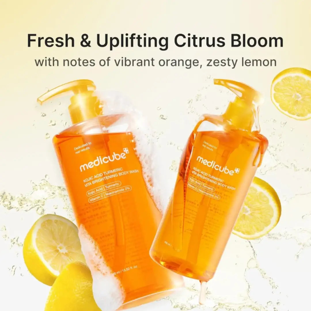 Medicube Kojic Acid Turmeric Vita Brightening Body Wash 400ml