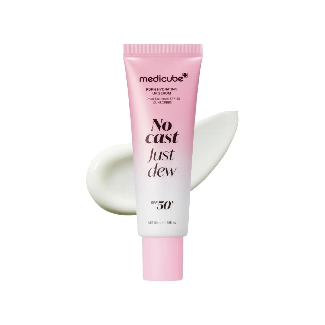 Medicube No Cast Just Dew PDRN Hydrating UV Serum SPF50+ 50ml