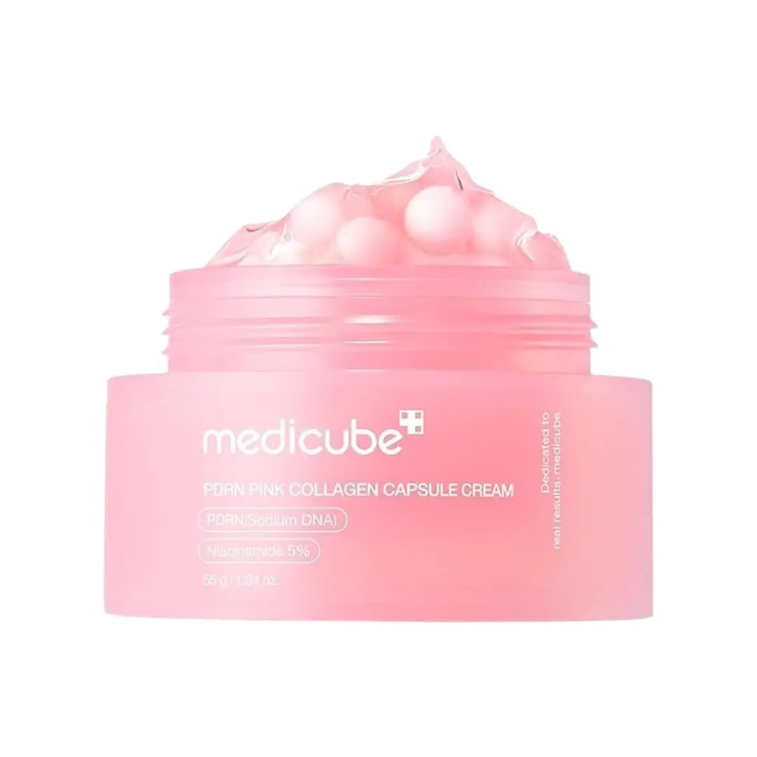 Medicube PDRN Pink Collagen Capsule Cream 55g – Hydrating Glow Firming Moisturizer