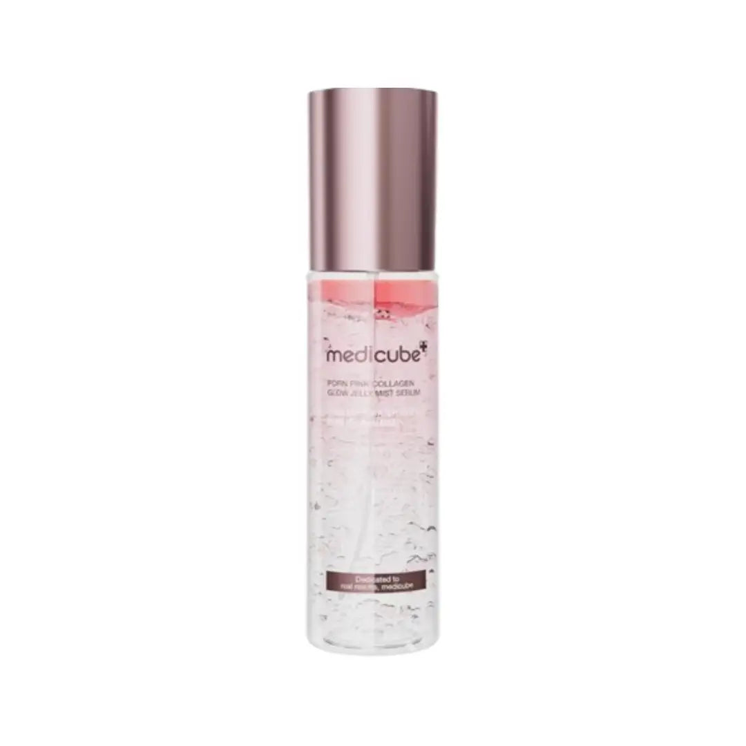 Medicube PDRN Pink Collagen Glow Jelly Mist Serum 100ml – Hydrating & Radiance Boosting Face Mist