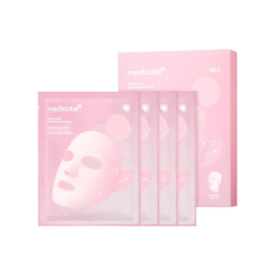 Medicube PDRN Pink Tension Up Face Mask 34g – Hydrating & Firming Sheet Mask