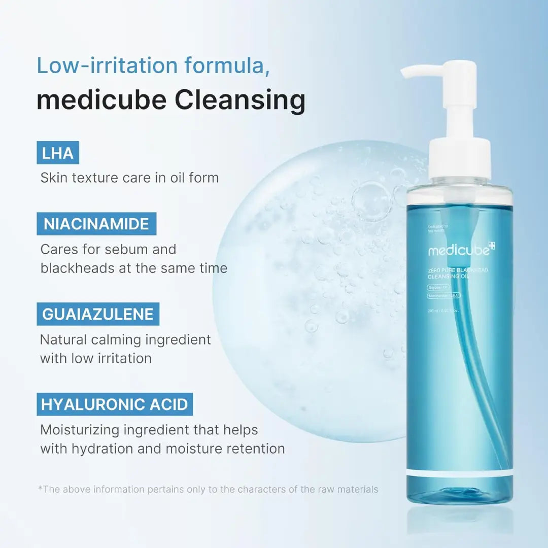 Medicube Zero Pore Deep Cleansing Oil 205ml