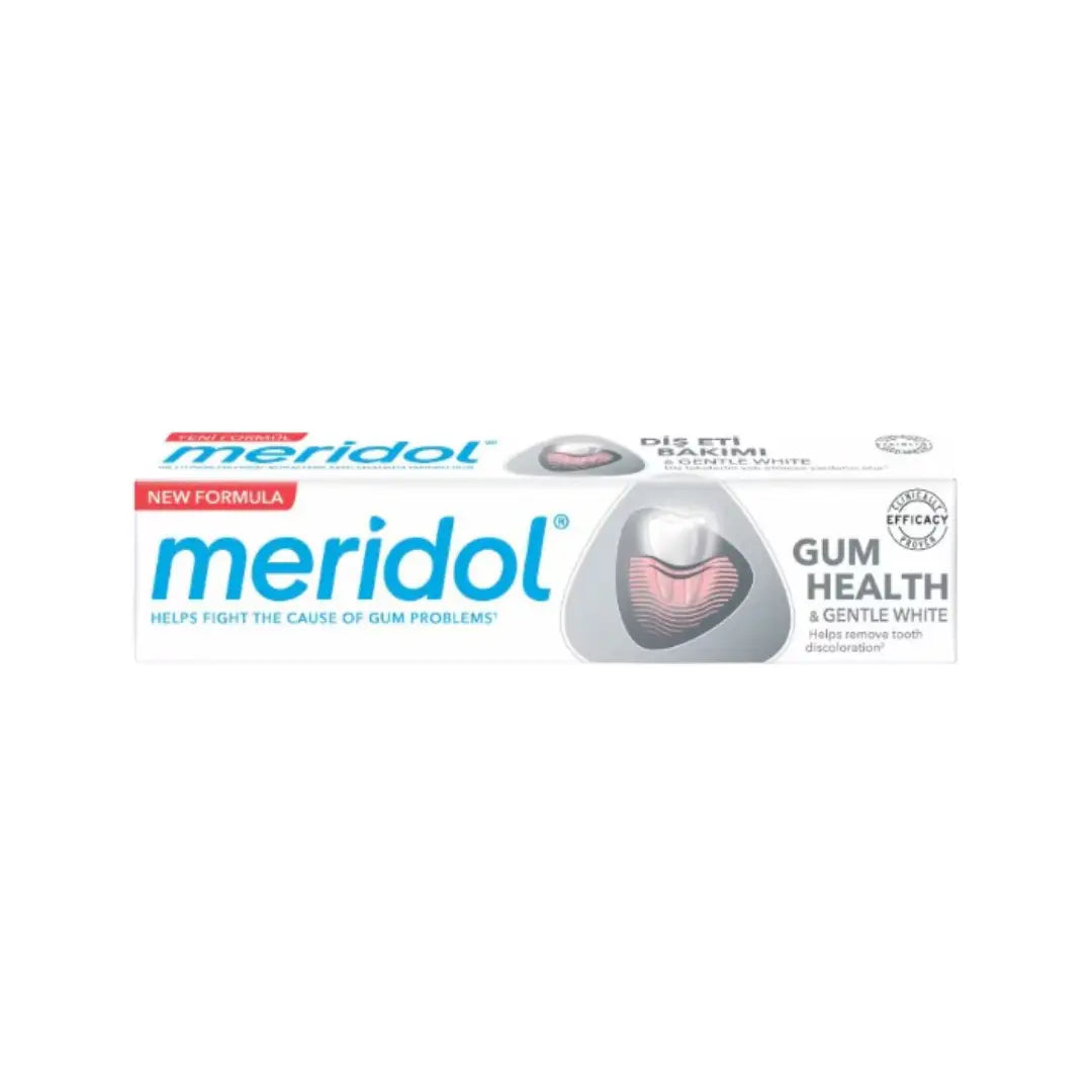 Meridol Gum Health & Gentle White Toothpaste 75ml | Gum Care & Whitening Toothpaste