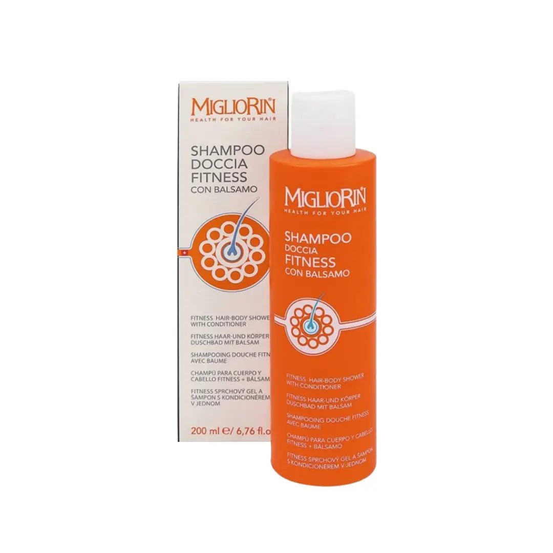 Migliorin Fitness Hair-Body Shower with Conditioner 200ml