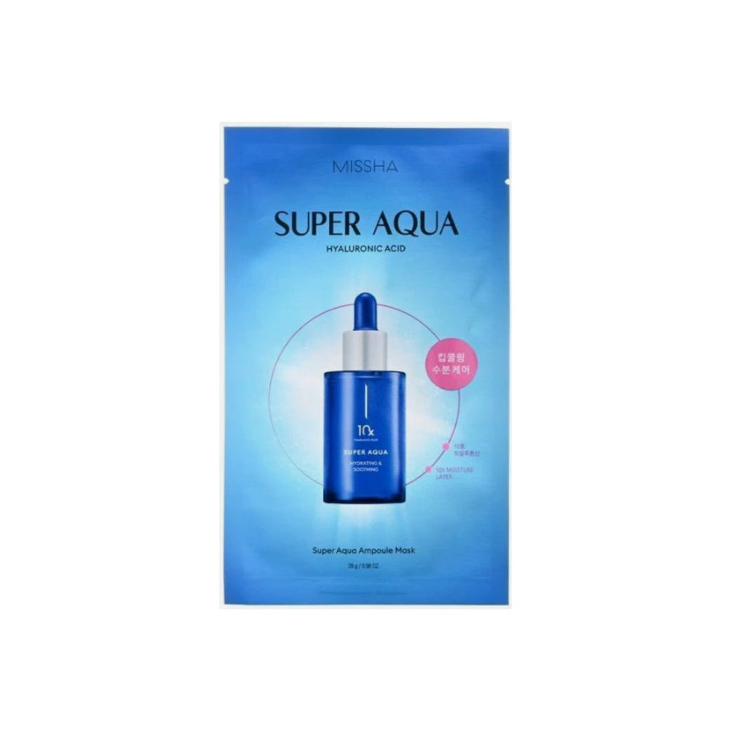 MISSHA Super Aqua Hyaluronic Acid Ampoule Mask 28g