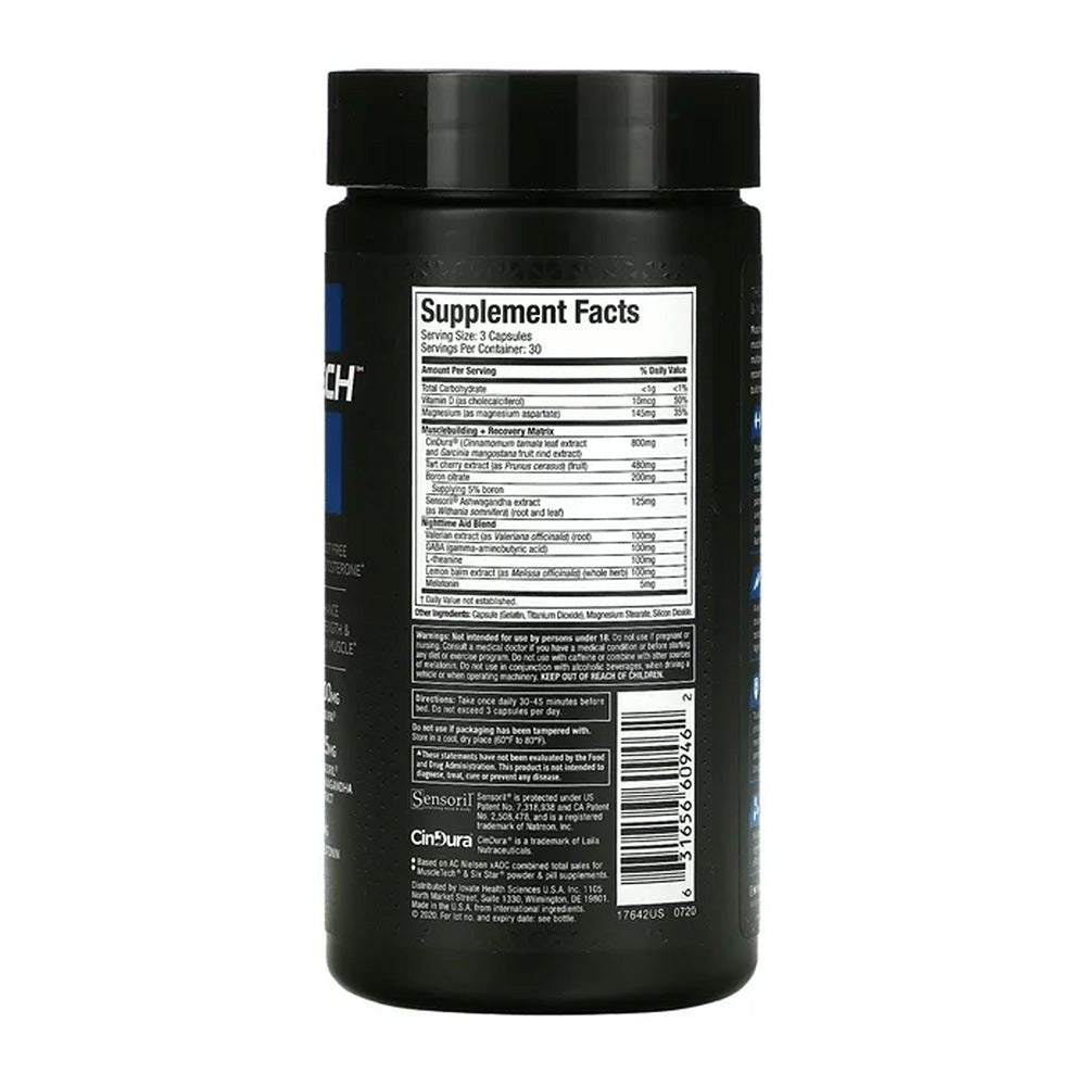 كبسولات بناء العضلات MUSCLETECH PM 90 كبسولة