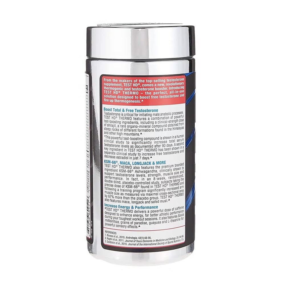 MUSCLETECH TEST HD THERMO CAP 90s