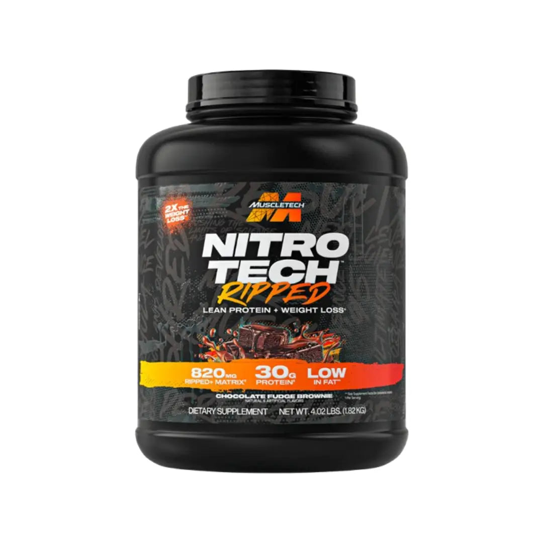 MuscleTech NitroTech Protein Powder Ripped 4 lbs