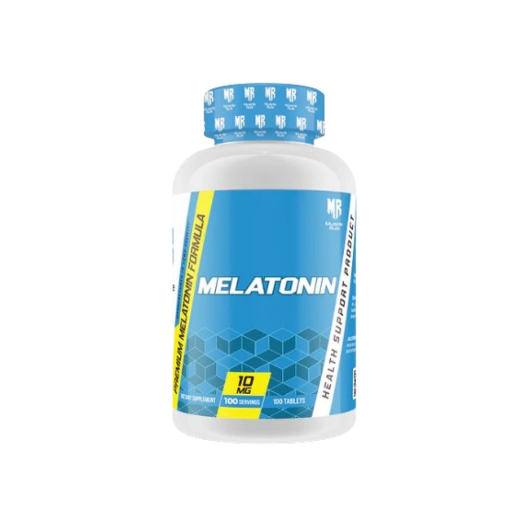 Muscle Rulz Melatonin 10mg Tablets 100 pack for sleep support and recovery
