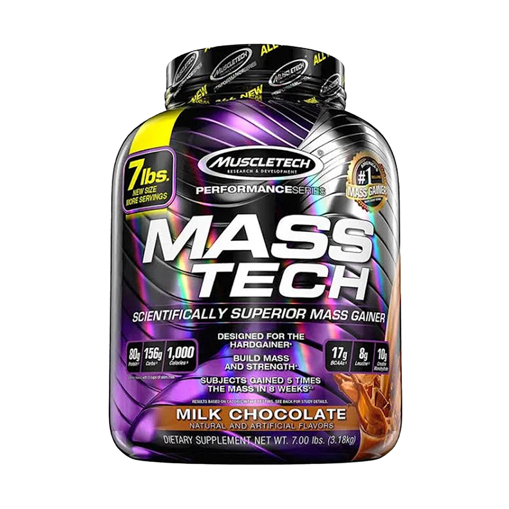 Muscletech, Mass-Tech EXTREME 2000 Protein Powder,  Milk Chocolate , 7 lbs (3.18 kg)