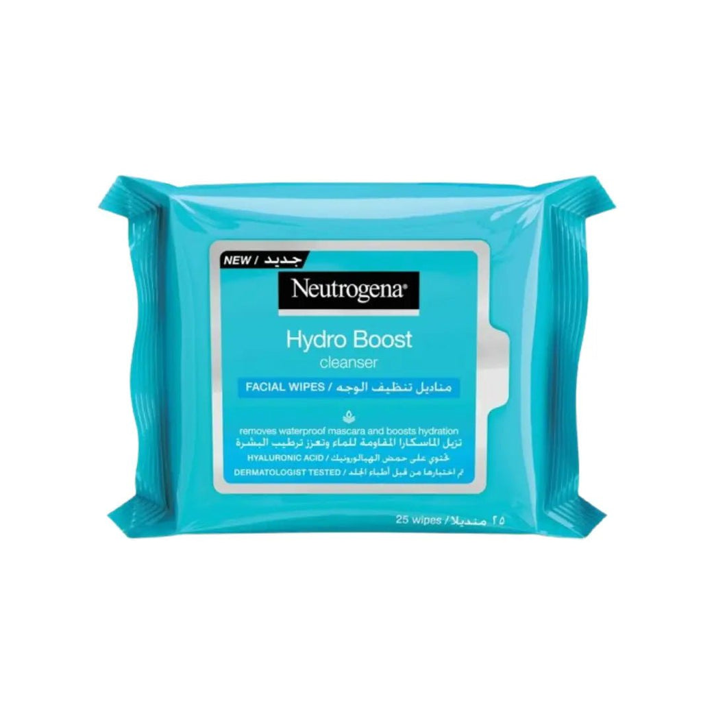 NEUTROGENA Hydro Boost Cleanser Facial Wipes 25s