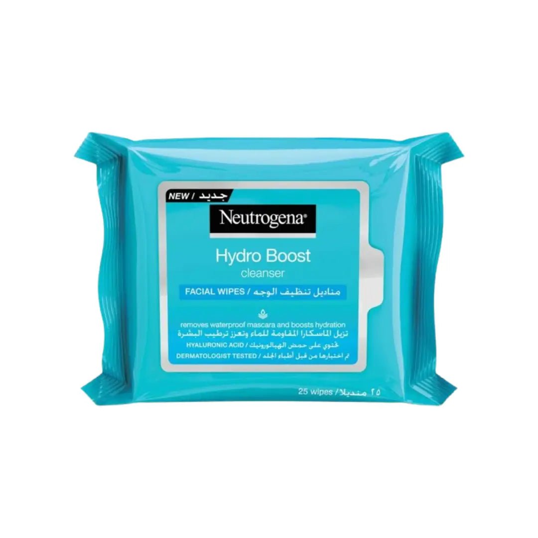 NEUTROGENA Hydro Boost Cleanser Facial Wipes 25s