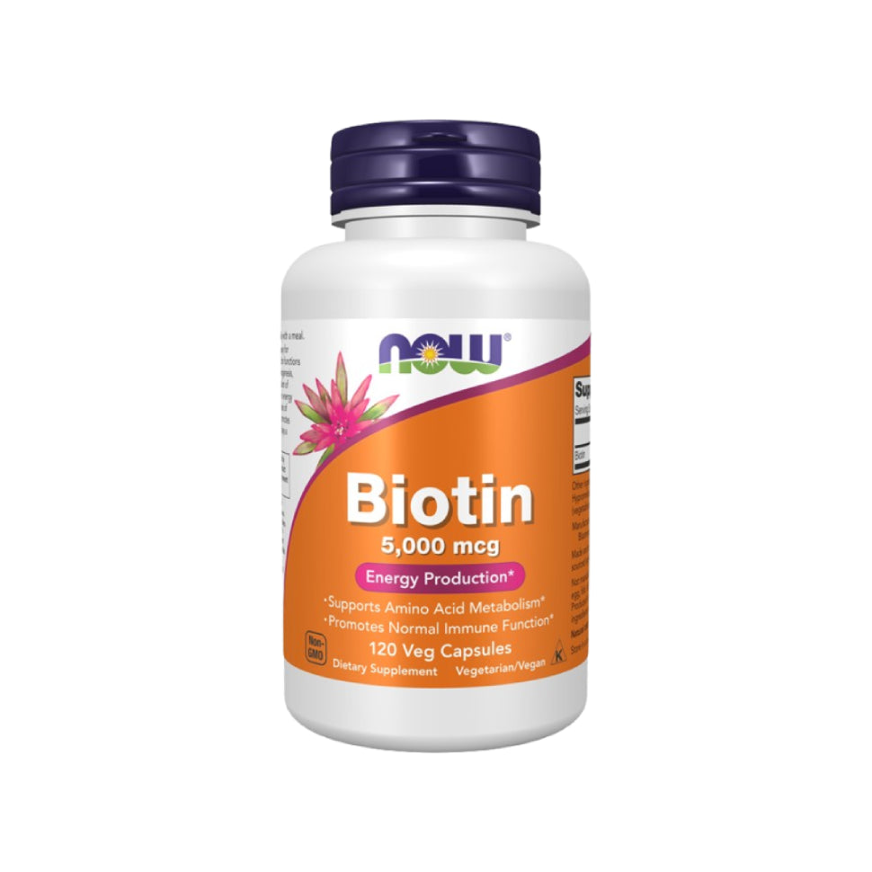 NOW Biotin 5000 mcg Cap 120s