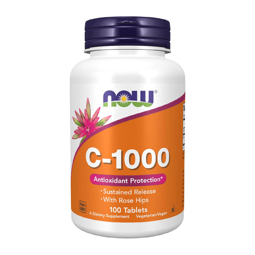 NOW C-1000MG WITH ROSE HIPS 100'S