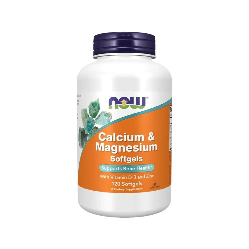 NOW CALCIUM MAGNESIUM VITAMIN D3 AND ZINC SOFTGEL