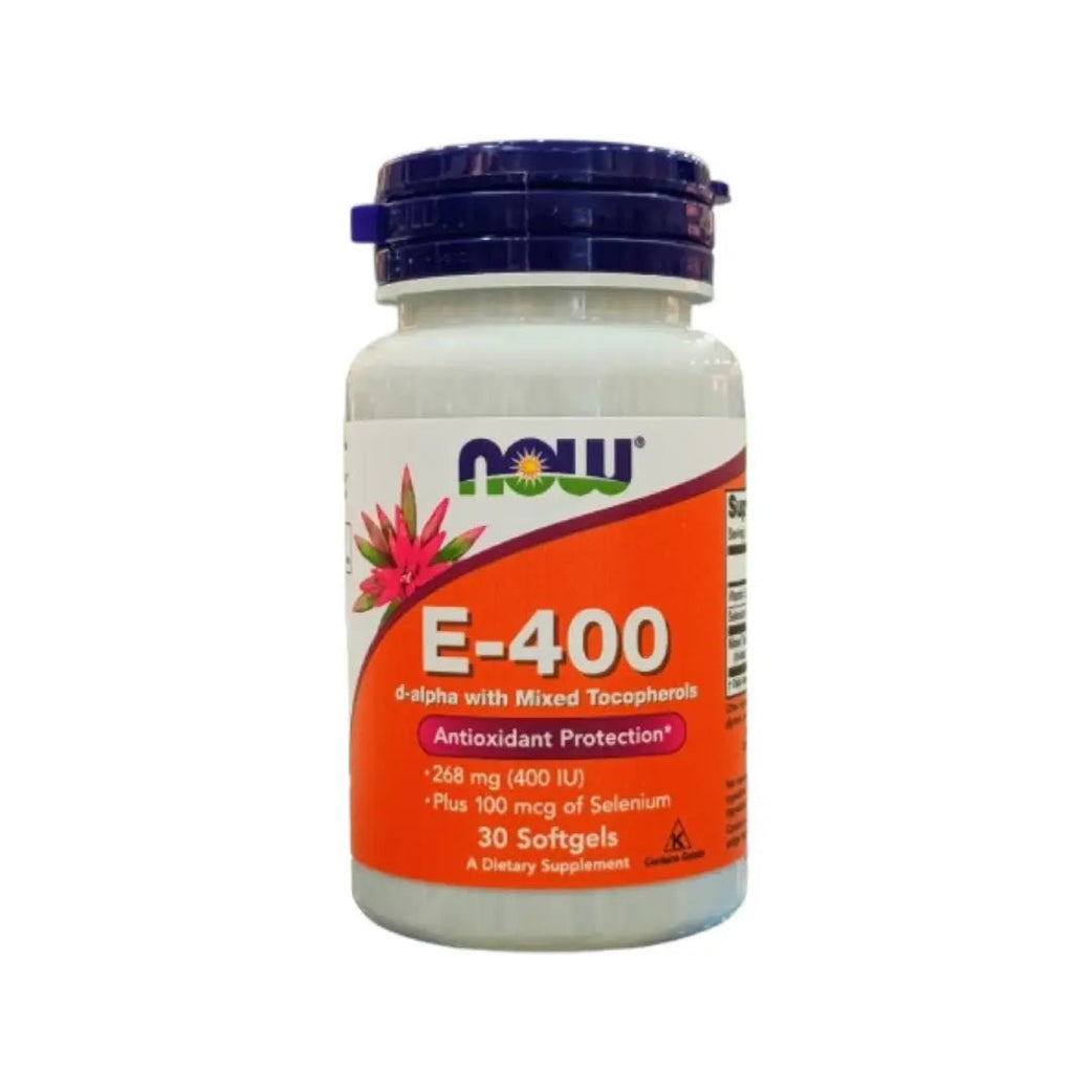 NOW E 400 MIXED WITH TOCOPHEROLS SOFTGEL 30s