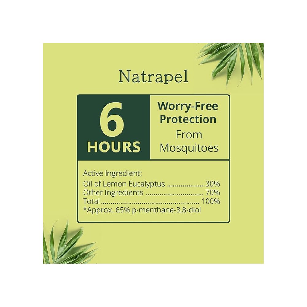 رذاذ طارد للحشرات بنكهة الليمون والأوكالبتوس من ناترابيل 100 مل