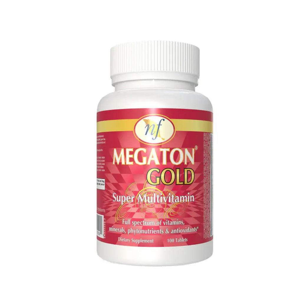 Natural Fervor Megaton Gold Super Multivitamin Tablets 100s – Daily Multivitamin & Multimineral Supplement for Overall Wellness